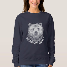 Mamma Bear, Hand plockade Illustration T Shirt