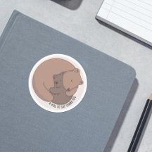 Mamma Bear Hugger Baby Bear Unge