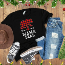 Mamma Bear jul jul Pajama Red Play Buffalo