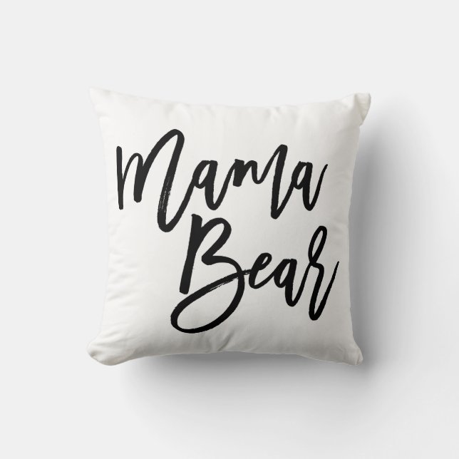 Mamma Bear Kudde (Framsida)
