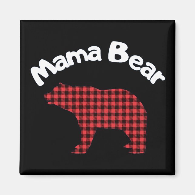 Mamma Bear Magnet (Framsidan)