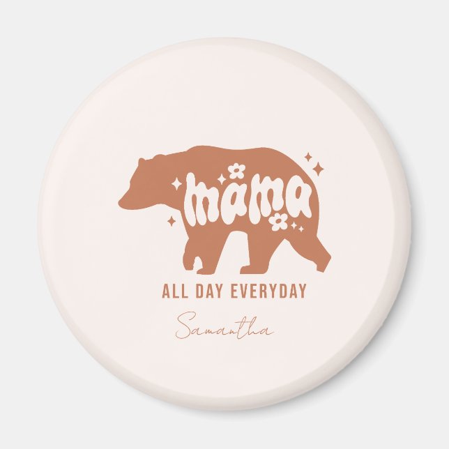 Mamma Bear Magnet (Framsidan)