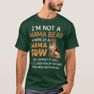 Mamma Bear Mamma German shepard Premium1284 T Shirt