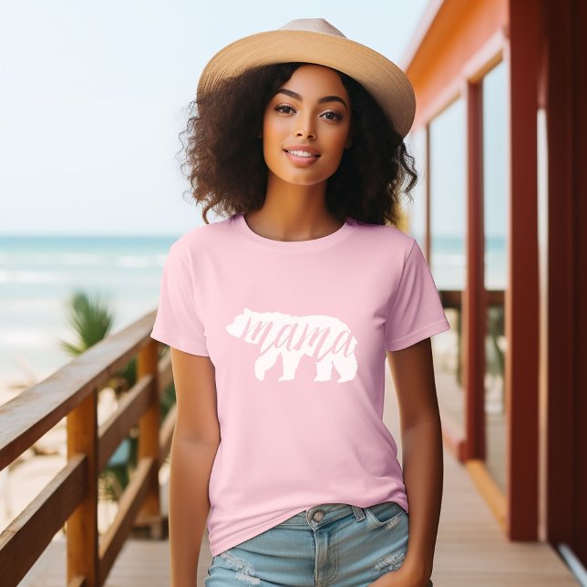 Mamma Bear | Matchningsfamilj T Shirt (Skapare uppladdad)