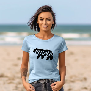 Mamma Bear Matchningsfamilj T Shirt