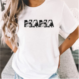 Mamma Bear Minimalist Mountain Mor T-Shirt