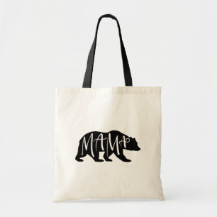 Mamma Bear Modern grafik och typografi Teckenbloc Tygkasse