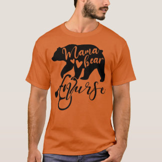 Mamma Bear Nurse Mamma Mor Mamma Nurses Premium129 T Shirt
