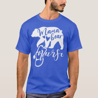 Mamma Bear Nurse Mamma Mor Mamma Nurses Premium 12 T Shirt