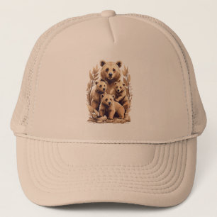 Mamma Bear och hennes Unge - Vild Kärlek Keps
