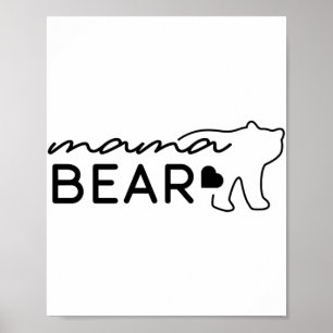 Mamma Bear Png JPG PDF-filer, Mamma Bear Bear Baby Poster