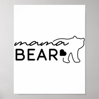 Mamma Bear Png JPG PDF-filer, Mamma Bear Bear Baby Poster