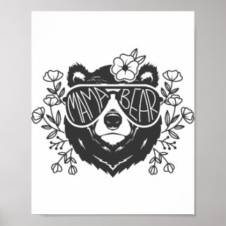 Mamma Bear Png JPG PDF-filer, Mamma Bear Bear Baby Poster