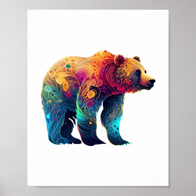 Mamma Bear Png JPG PDF-filer, Mamma Bear Bear Baby Poster (Framsidan)
