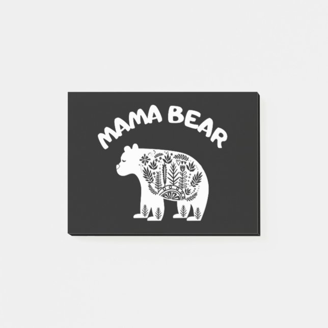Mamma Bear Post-it Block (Framsida)