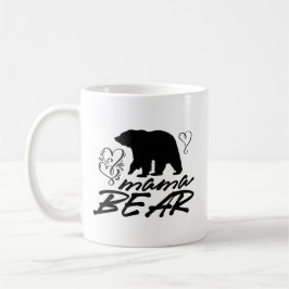 Mamma Bear Silhouette Hearards Kaffemugg