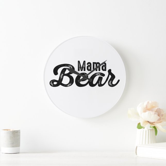 Mamma Bear Stor Klocka (Hem)