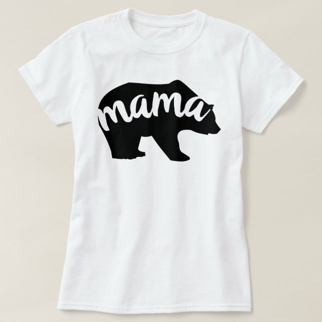 Mamma Bear T-shirt (Design framsida)
