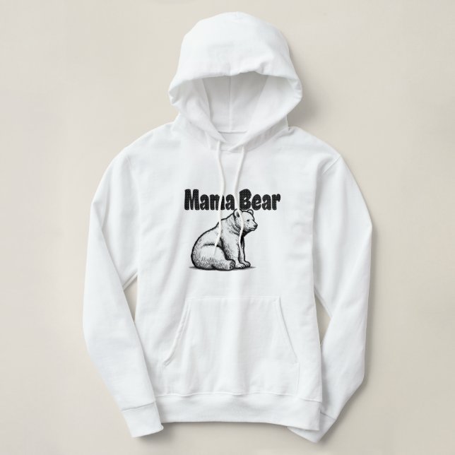 Mamma Bear T Shirt (Design framsida)