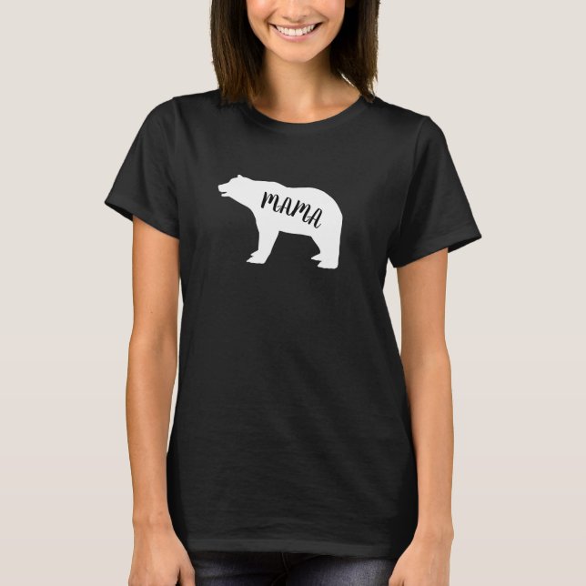 Mamma Bear T Shirt (Framsida)