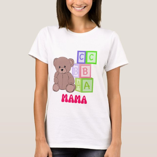 MAMMA BEAR T SHIRT (Framsida)