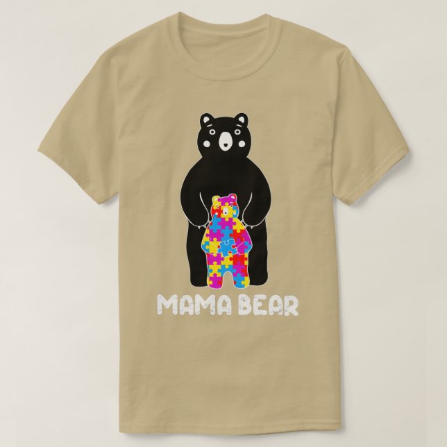Mamma Bear T Shirt (Design framsida)