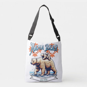 Mamma Bear Tote Bag   Cute Moderskap Carry All Axelväska