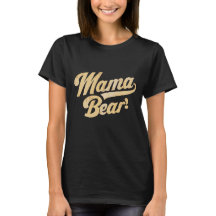 Mamma Bear trendig mor sday tshirt