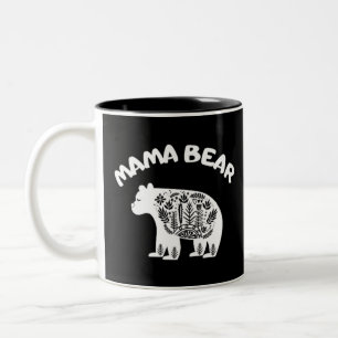 Mamma Bear Två-Tonad Mugg