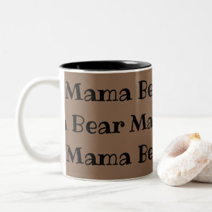 Mamma Bear Två-Tonad Mugg