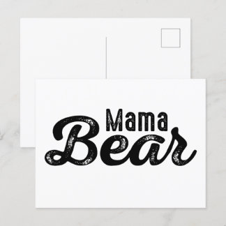 Mamma Bear Vykort
