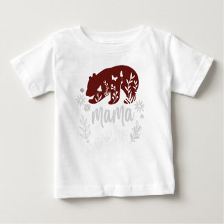 Mamma Bear white infant jersey T-shirt