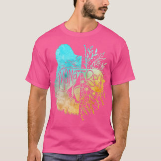 Mamma Bear Wildblommor Coola Bear Ansikte Sunglass T Shirt