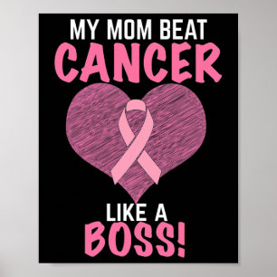 Mamma Beat Breast Cancer - Survivor Awareness Poster