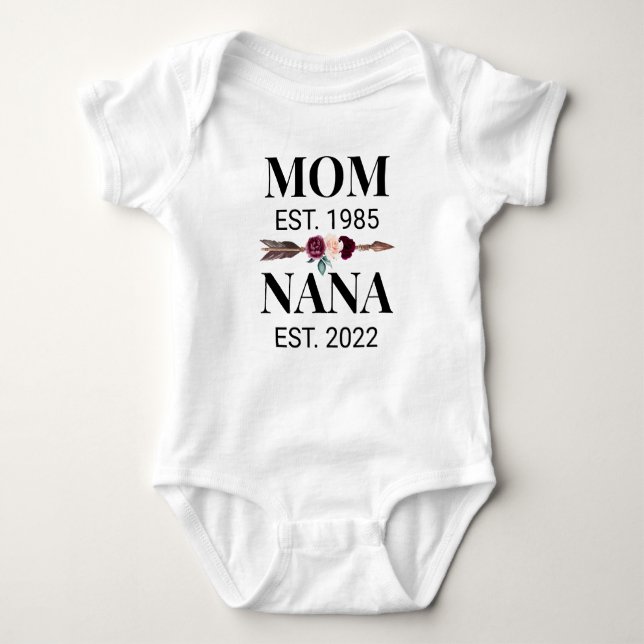 Mamma befordrad till Mormor T Shirt (Framsida)