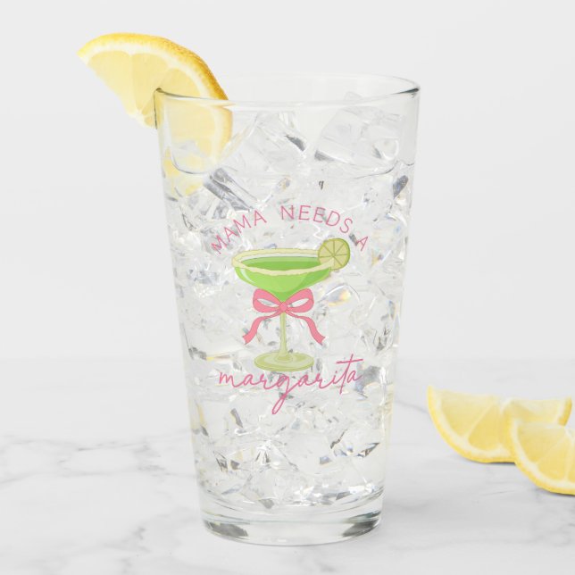 Mamma Behöver en Margarita Glaskopp (Framsida Ice)