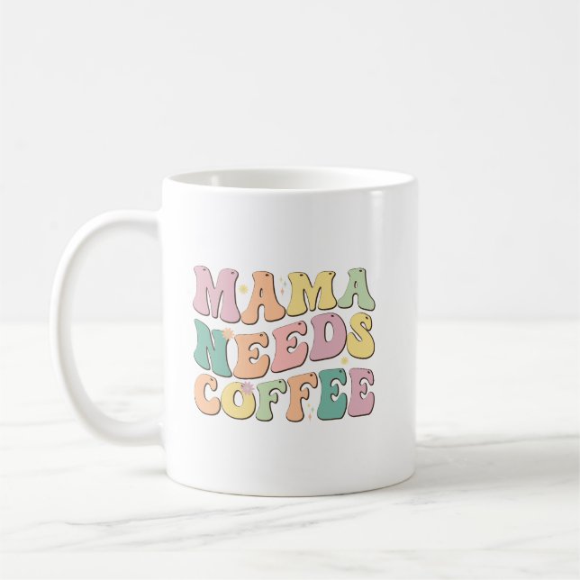 Mamma Behöver Kaffe Kaffemugg (Vänster)