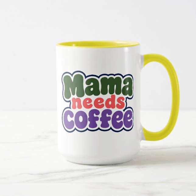 Mamma Behöver Kaffe Kopp (Höger)