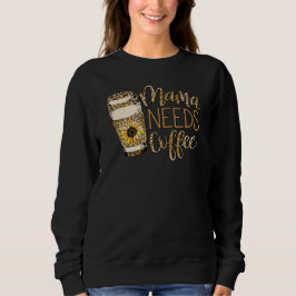 Mamma behöver kaffetröja, kaffe Älskare Mamma T Shirt