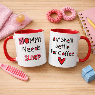 Mamma Behöver Sova Kaffemugg