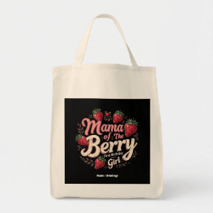 Mamma Berry First Birthday Strawberry Girl Family Tygkasse