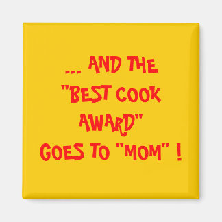MAMMA - BEST COOK AWARD MAGNET