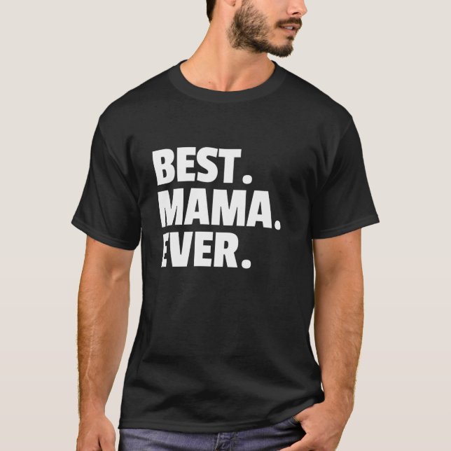 MAMMA BEST MAMMA NER KVINNOR BIRTHDAY GIFTS CHRIST T SHIRT (Framsida)