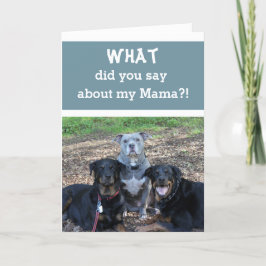 Mamma Best Mors dag Card Kort