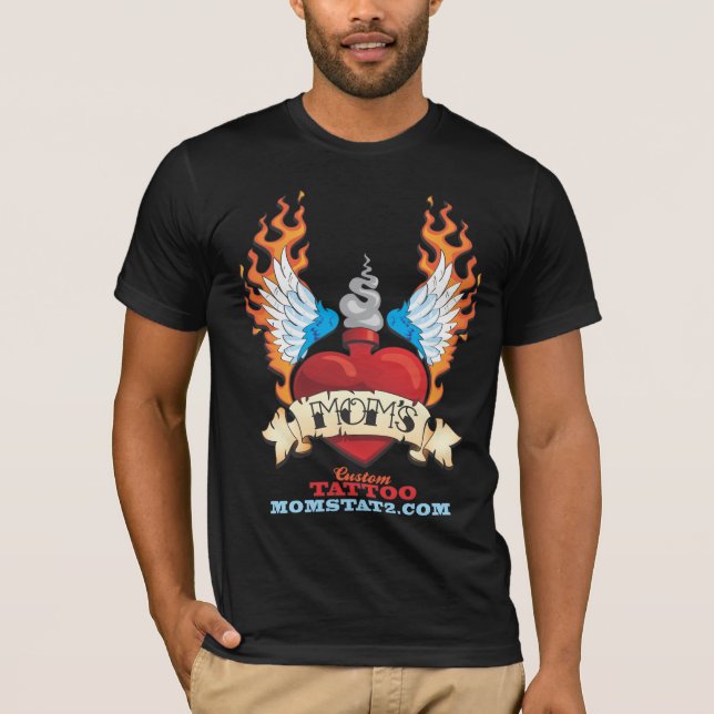 MAMMA beställnings- skjorta för tatueringGrunge - Tee (Framsida)