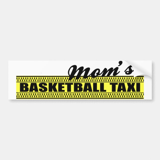 Mamma bildekal för baskettaxi (Framsidan)