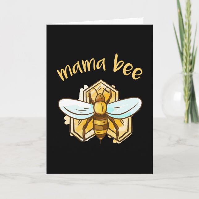 Mamma Biodlingsgåva från biodling Mamma Kort (Framsida)
