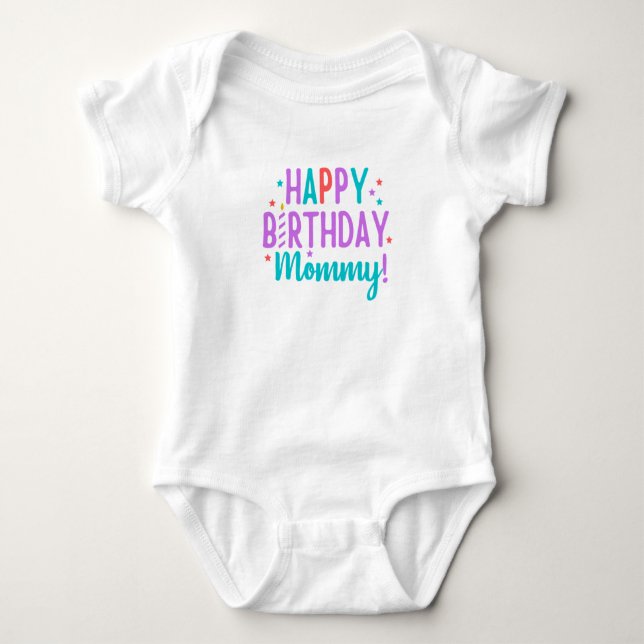 Mamma Birthday T-Shirt (Framsida)