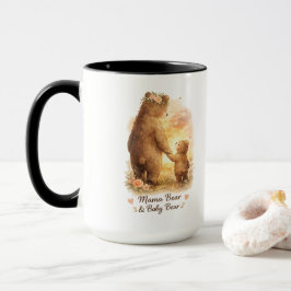 Mamma Björn & Baby Björn Kaffemug – Söt Mor Dag D Mugg