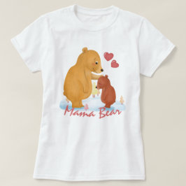 Mamma björn - Bear Mamma och Baby T-Shirt
